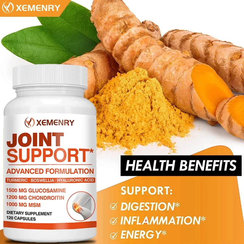 Joint Support - Glucosamine & Chondroitin & MSM 3-in-1 - Joint Health Support, for Bone and Cartilage Health