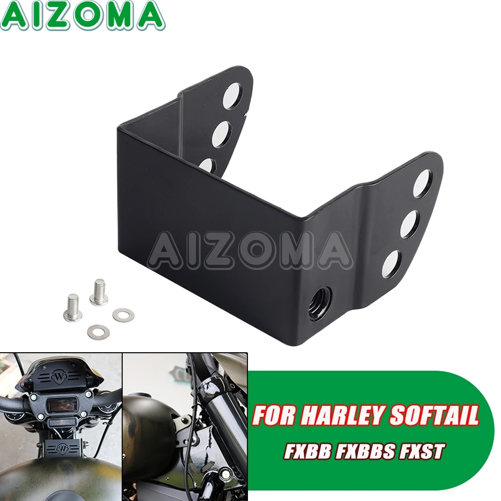 

Для Harley Softail Street Bob FXBB FXBBS Стандарт FXST Low Rider Heritage Классический кронштейн подъема бака мотоцикла Регулируемая стойка