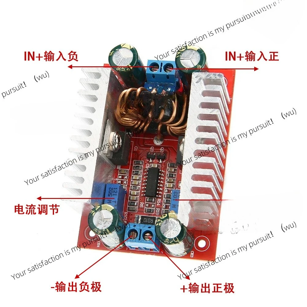 400WDC-DC High Power Constant Voltage Constant Current Boost Power Supply Module LED Boost Driver Notebook Battery Charging