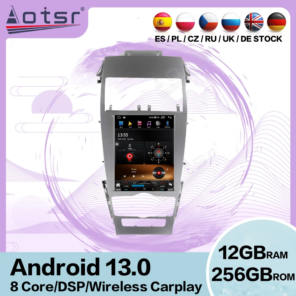 

Vertical Screen Automotive Multimedia Android For LINCOLN MKZ 2013 2014 2015 2016 2017 2018 2019 2020 CAR GPS Stereo Radio Head