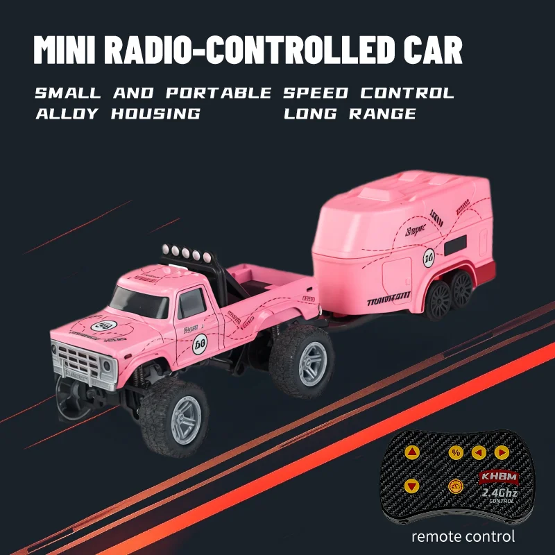 Nieuwe RC Auto MINI Legering 1/64 Afstandsbediening Auto Handig om 60 Minuten Werktijd te dragen Kinderen Geschenken Elektronisch Speelgoed - afbeelding 1