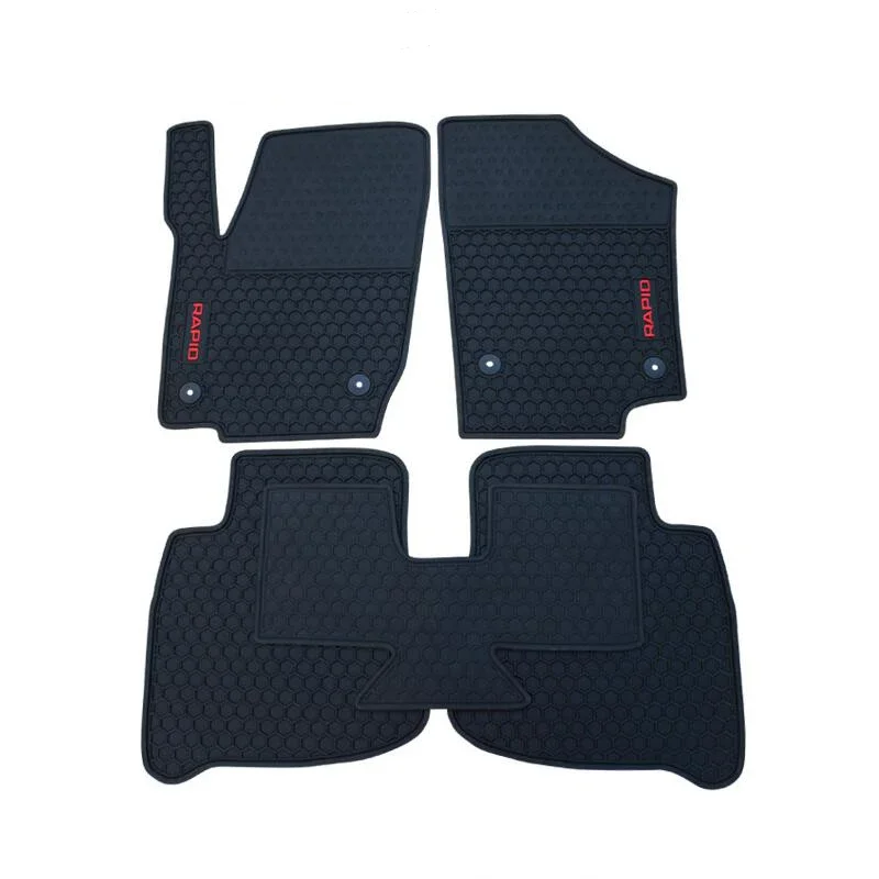 Car Floor Mats Car Mat Rugs Carpet For Skoda Rapid 2012 2013 2014 2015 2016 2017 2018 2019 2020 2021 Left Hand Drive