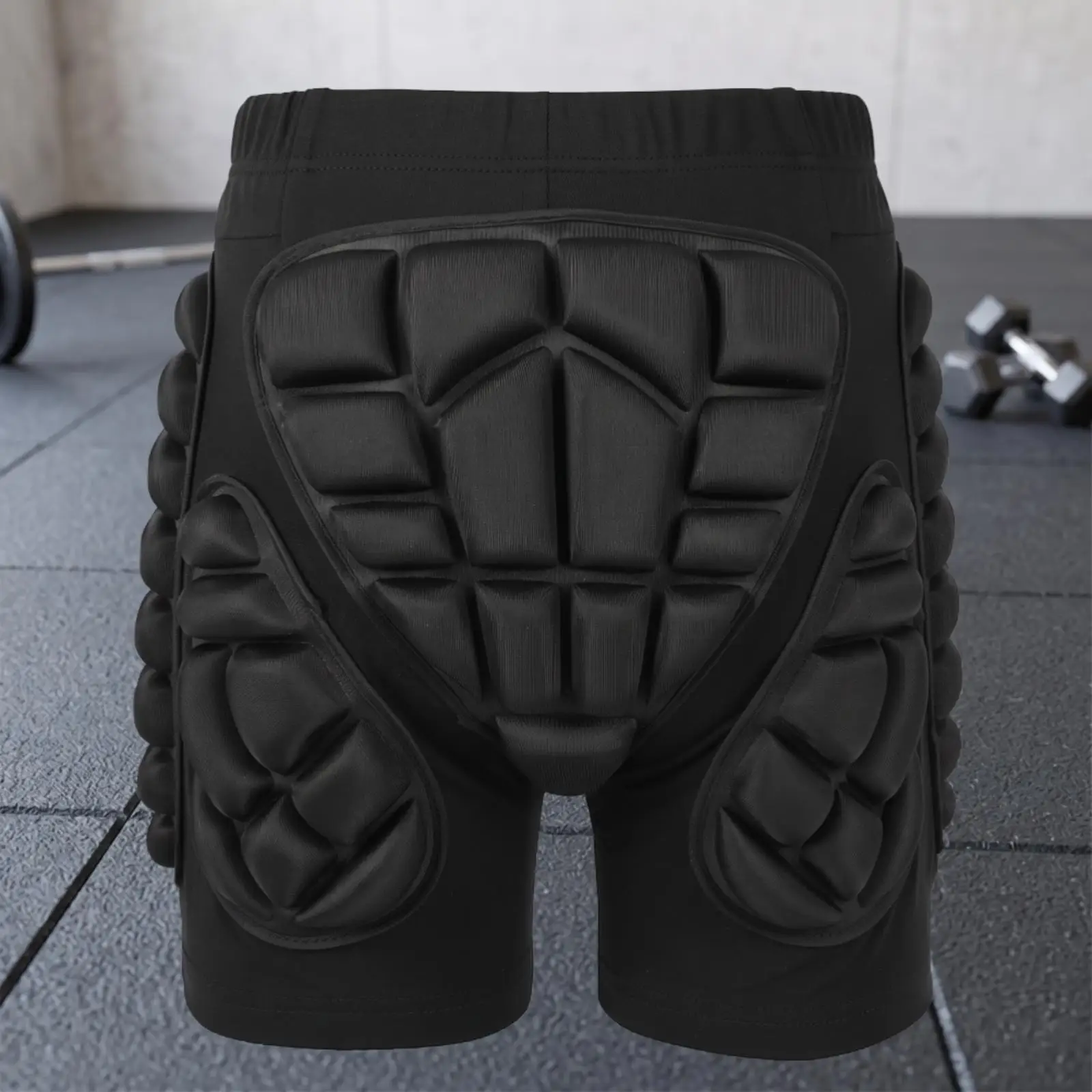 Padded Ski Pants Protector for Hip and Tailbone with Soft Sponge Liner Breathable Mesh for Winter Sports Safety