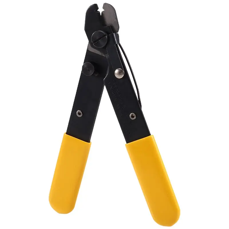 تسليم 24 ساعة الألياف البصرية المشبك كماشة الفم واحدة واحدة الفم سلك المتعريات الألياف البصرية تجريد كماشة #1