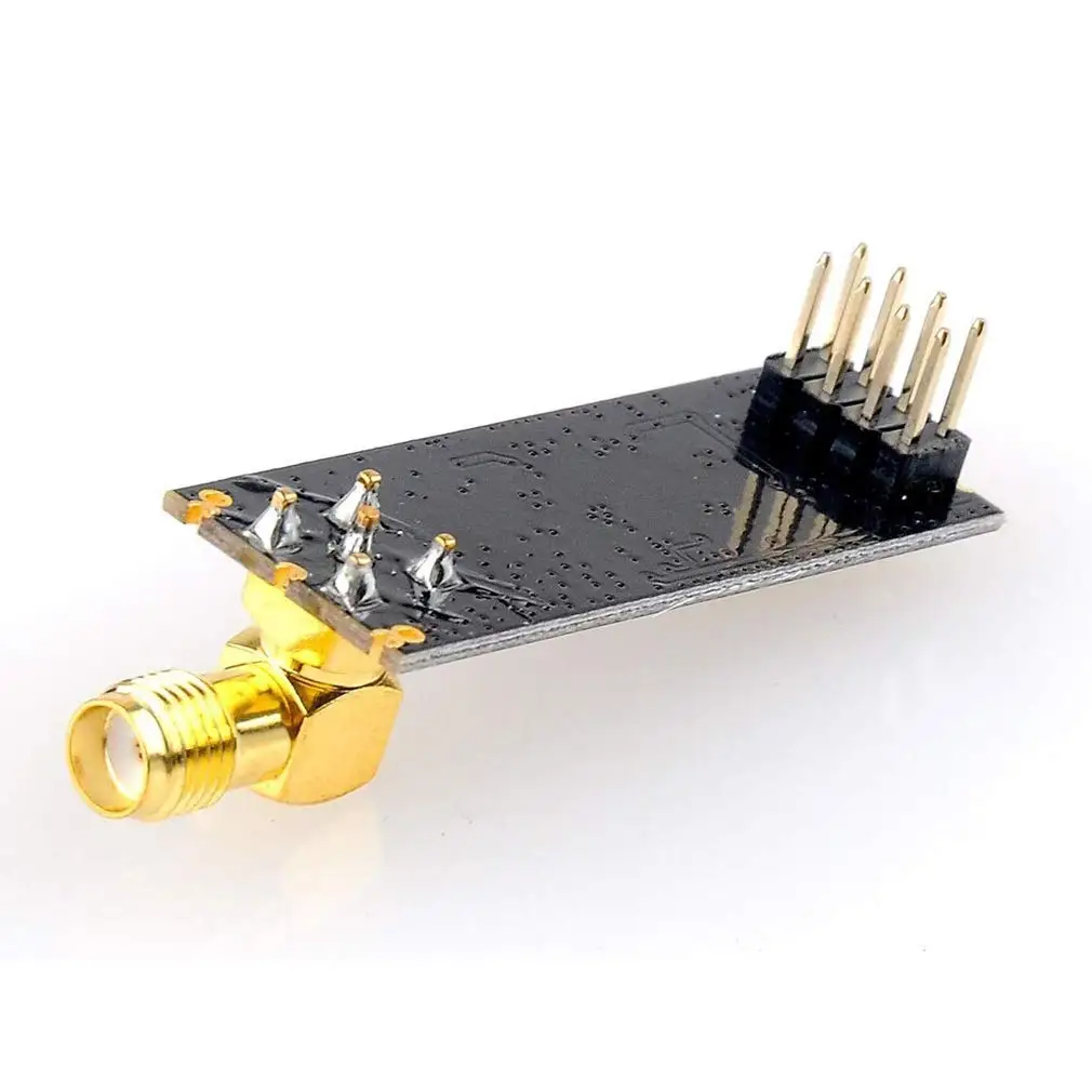 New NRF24L01+PA+LNA Wireless Transceiver RF Transceiver Module with SMA Antenna 2.4G 1100m