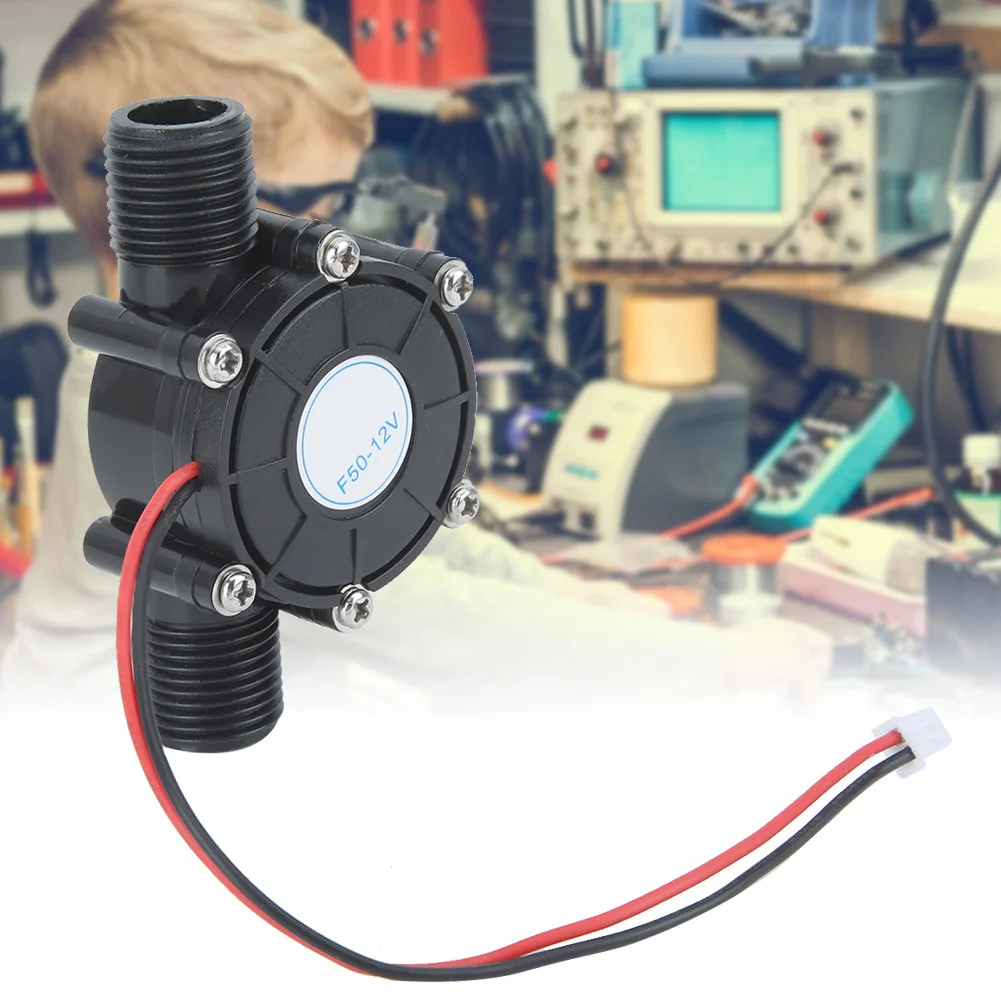 12V 10W Black  Electric  Hydroelectric Hydro Water Generator Accessory Water Generator Generator  Hydroelectric