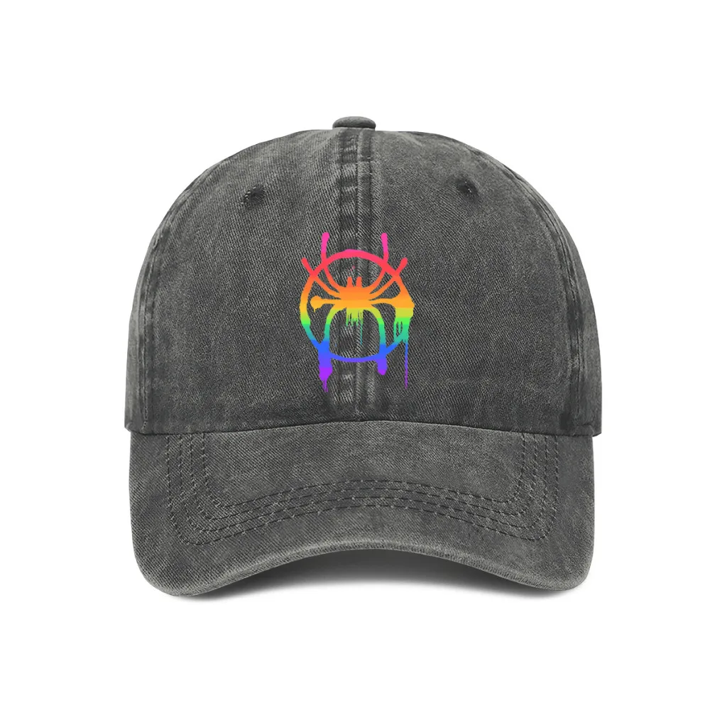 Summer Cap Sun Visor Into the Spiderverse Gay Flag Premium Hip Hop Caps Spider Cowboy Hat Peaked Hats