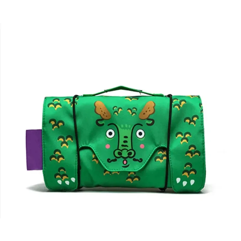 カワイイ-ポータブルメイクブラシバッグ,トラベルバッグ,化粧品収納バッグ,かわいい動物,大容量,4 in 1, 5スタイル,新品