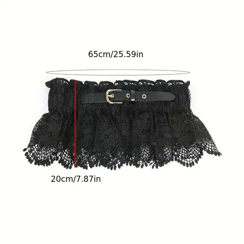 Ceinture élastique en dentelle pour femmes, nouvelle collection, cravate réglable, ceinture de taille réglable, nœud papillon, accessoires pour vêtements