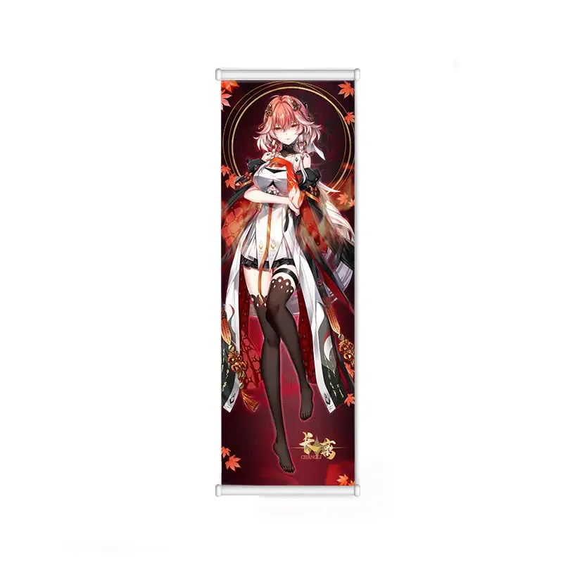 Anime Game Wuthering Waves Changli Cosplay Poster HD Print Picture Art Wall Scroll Home Room Decor Hallowmas Xmas Gift