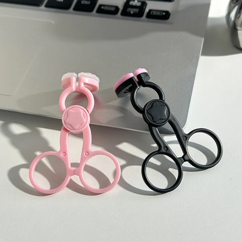 Pinzas especiales de plástico de silicona para lentes de contacto, removedor de insertador de lentes de contacto, pinzas suaves, herramientas de maquillaje, ayuda portátil