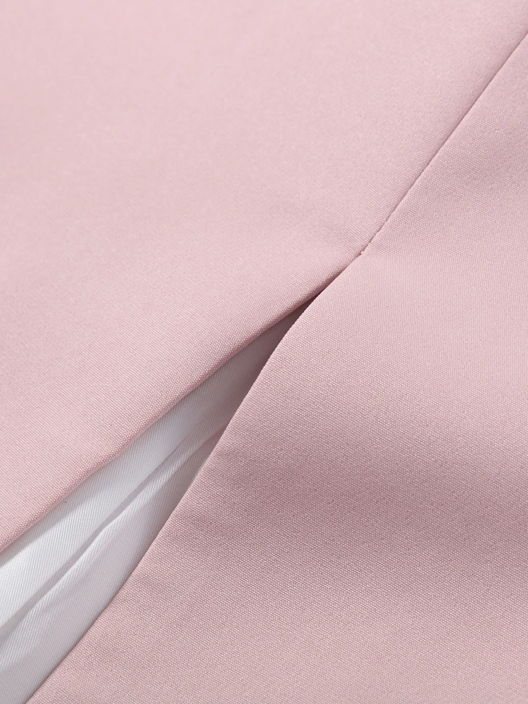 Tief Ausgeschnittenes Kurzarm-Kleid mit Taillenschnürung Langes Damenkleid Sexy Einreihiges Einfarbiges Schlankes Party-Abendkleid Schickes Damenkleid Vestido – Detail 9