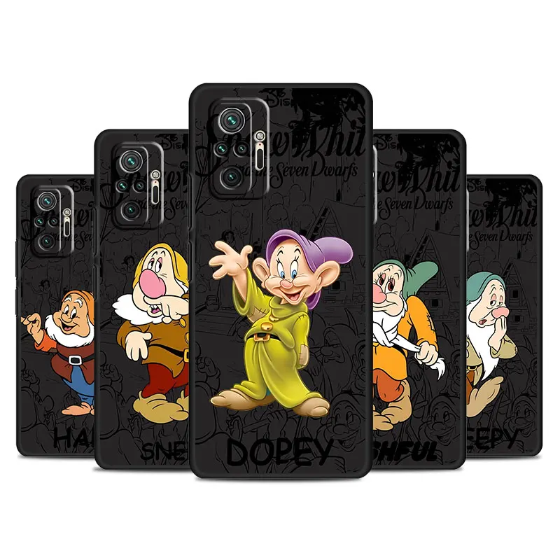 Snow White And Seven Dwarfs phone Cases for Xiaomi Redmi Note 9 13 case 11S 13C 10 5G 12 Pro 12S 12C 7 fundas Antiscratch cover