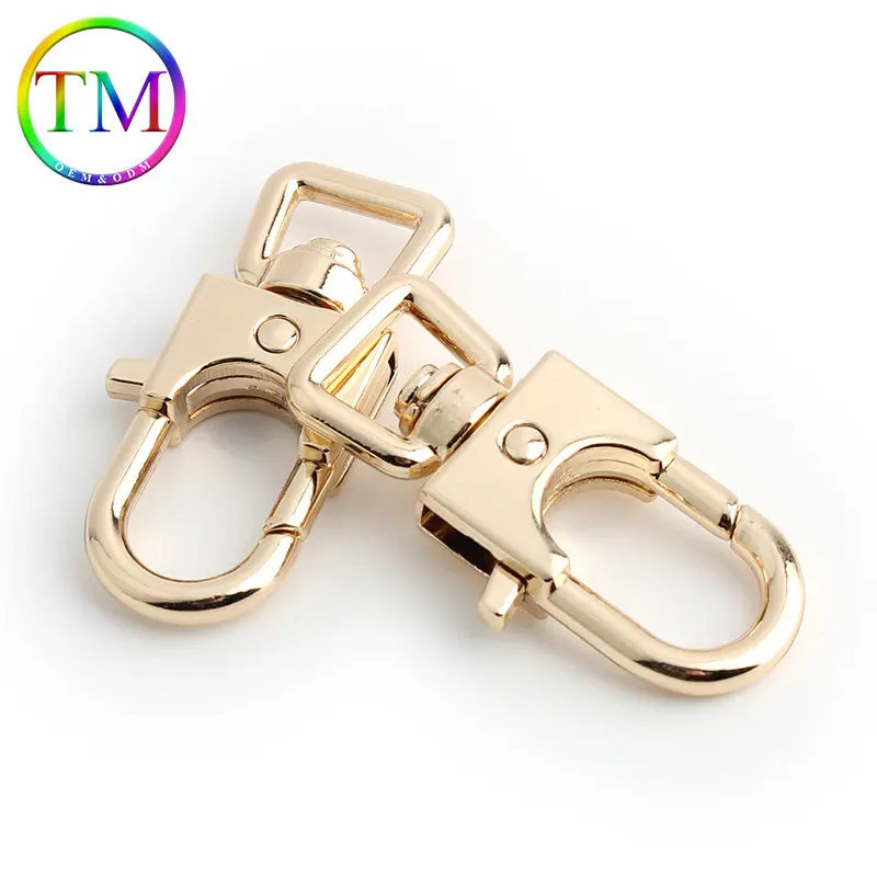 10-50Pcs Zinc Alloy Shoulder Strap Buckles Connector Custom Swivel Trigger Clasps Clips Snap Hook Diy Sew Hardware Accessories