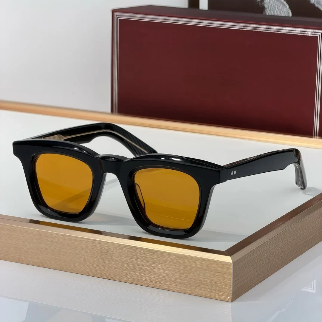 JM LECLAIR 45-26-146 Top Quality Mens Sunglasses For Women Retro Trend Luxury Acetate UV400 Designer Sunglasses Frame