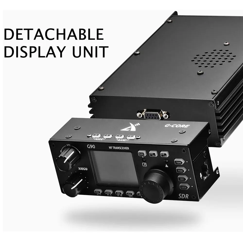 yyhc Xiegu g90 Radio Transceptor Combination 0.5-30Mhz SDR Transceiver With Xiegu G90 Cooling Fan G90 Bracket And XPA125b CE-19