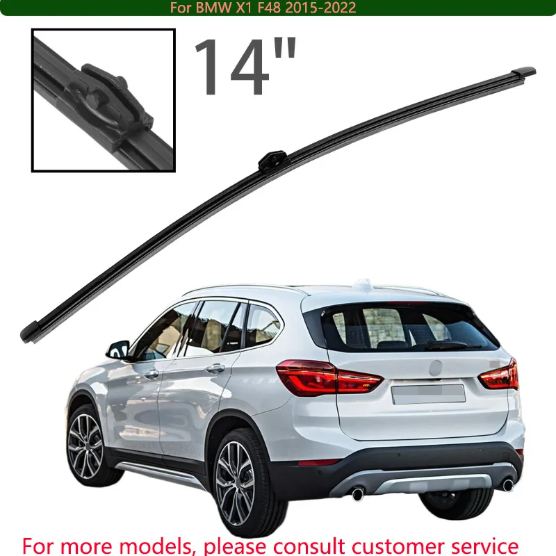 

For BMW X1 F48 2015-2022 Car Accessories 14" Rear Windshield Windscreen Washer Wiper Blade