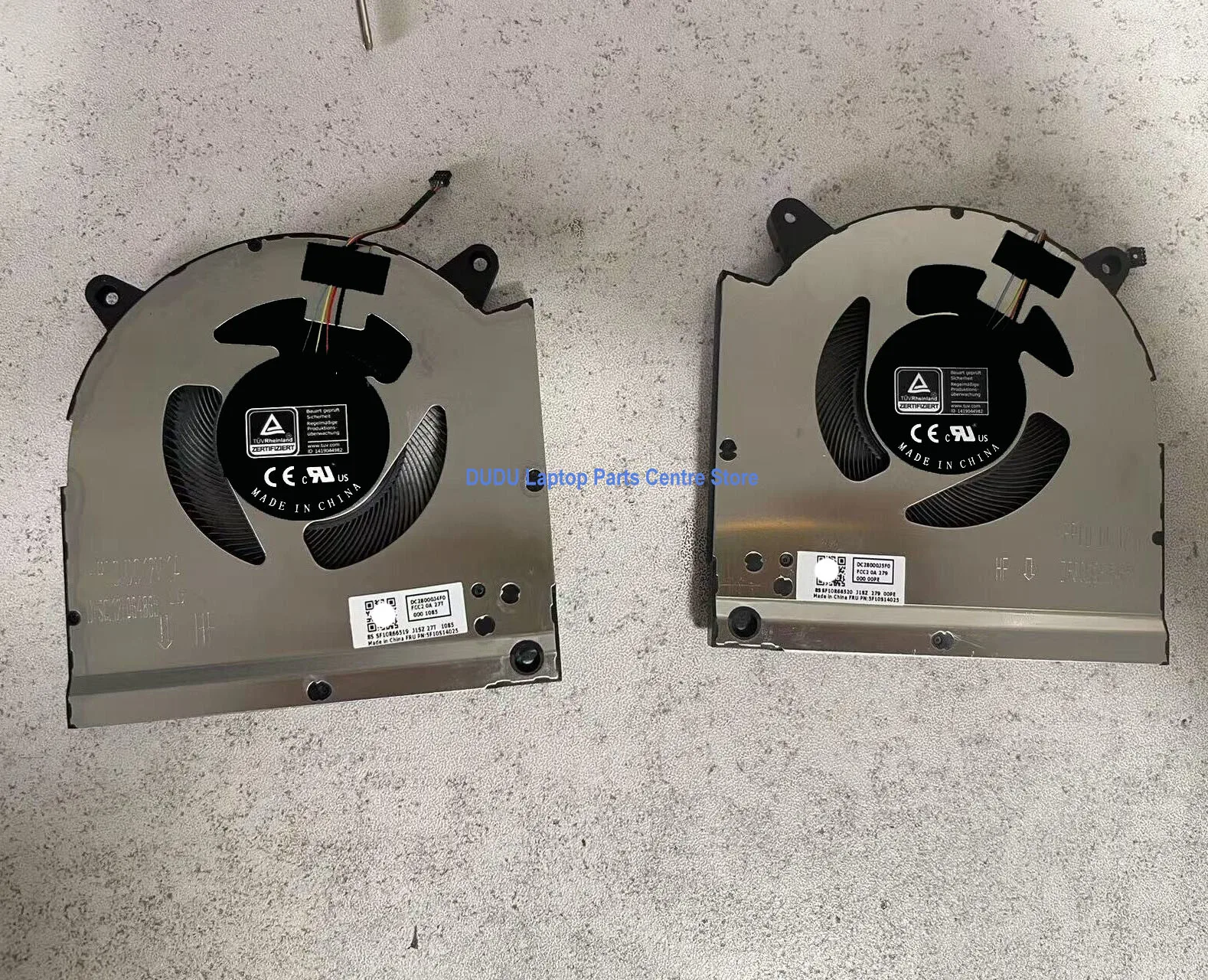 Replacement Laptop CPU GPU Cooling Cooler Fan For  Lenovo Legion S7 16IAH7 16ARHA7 5F10S14024 5F10S14025
