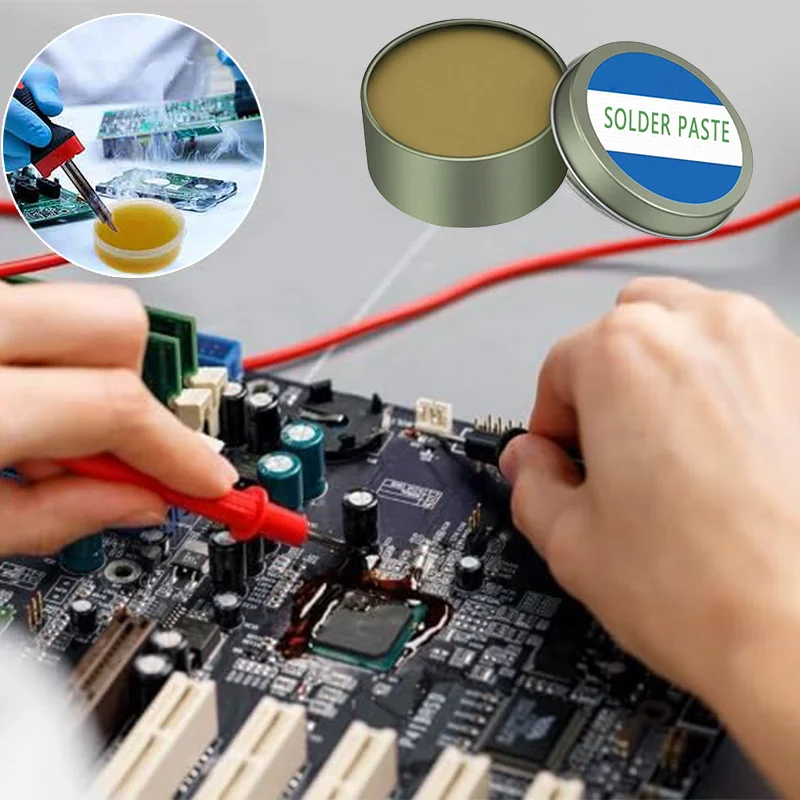 Imagem -04 - Rosin Elétrica Solda Flux sem Chumbo Alta Pureza Solda Paste Repair Ferro Weld Paste Circuit Solda Welding Tool Componentes