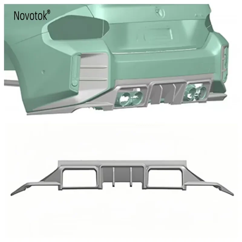 Bestselling M2 Car Rear Bumper Spoiler Suitable For M2 G87 Dry Carbon Fiber Rear Diffuser