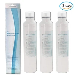 Replacement Refrigerator Filter, Compatible for LG Water Filter M7251242FR-06, M7251252FR-06, M7251253-06, M7251253F-06,  3 Pack