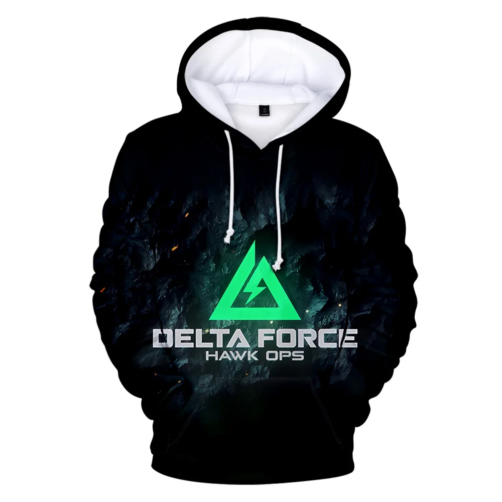 Delta Force Hoodies New Merch Cosplay Women Men Fashion Casual Streetwear Sweatshirts