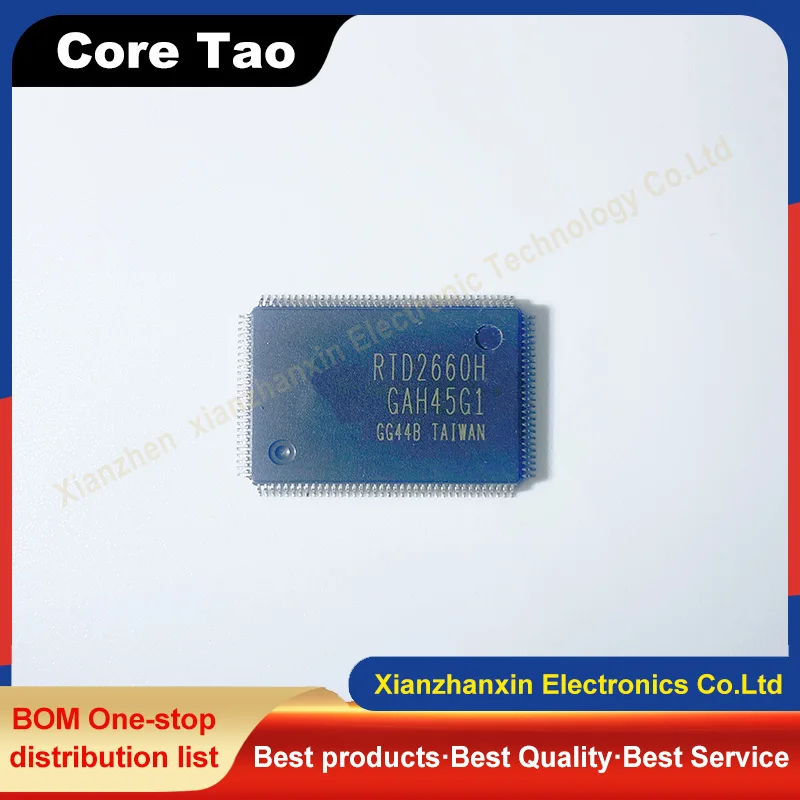 1pcs/lot RTD2660H-GR RTD2660H QFP128 LCD TV motherboard driver chip