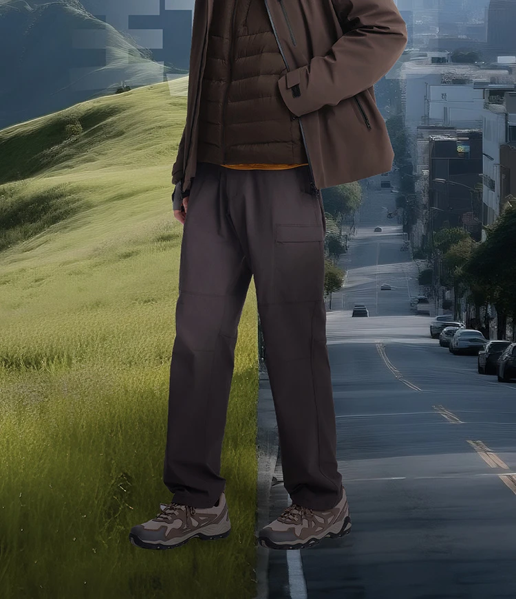 BOSIDENG 3‑In‑1 Outdoor Jacket 90 Goose Down 700+ Fill Power Detachable Liner Temperature Control Hooded Coat