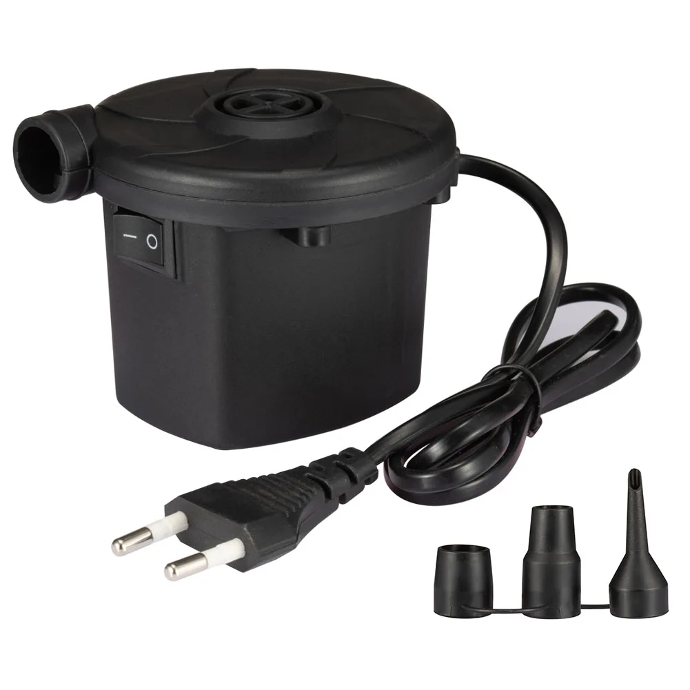 2 In 1 Air Compressor Pump Quick-Fill Air Extraction Pump 220V with Nozzles Lightweight Multipurpose for Mattress Swimming Pool - view 4