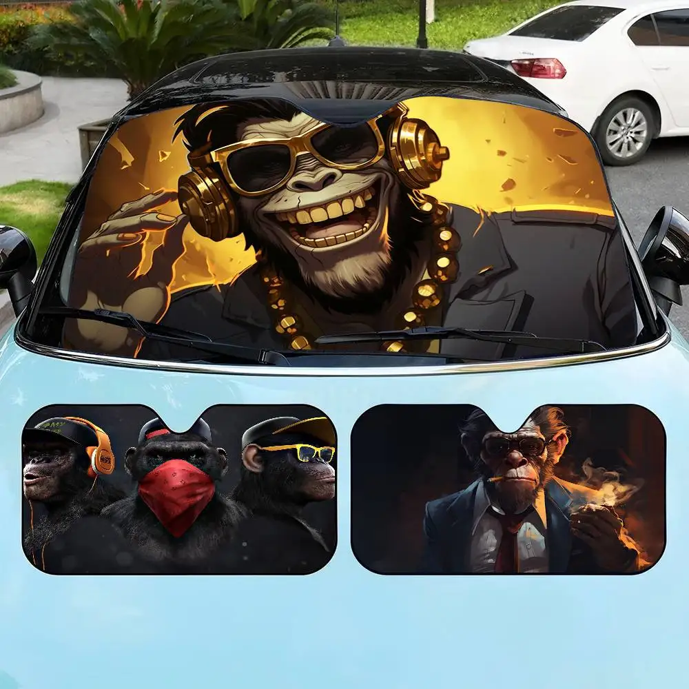

Visual Games Life Is Strange Windshield Sunshade Customized Aluminium Foil Car Window Windscreen Cover Sunscreen Curtain