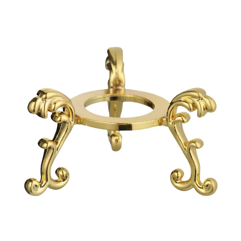Gift Photography Props Desktop Ornaments Metal Holder Sphere Stone Support Display Stand Crystal Ball Base