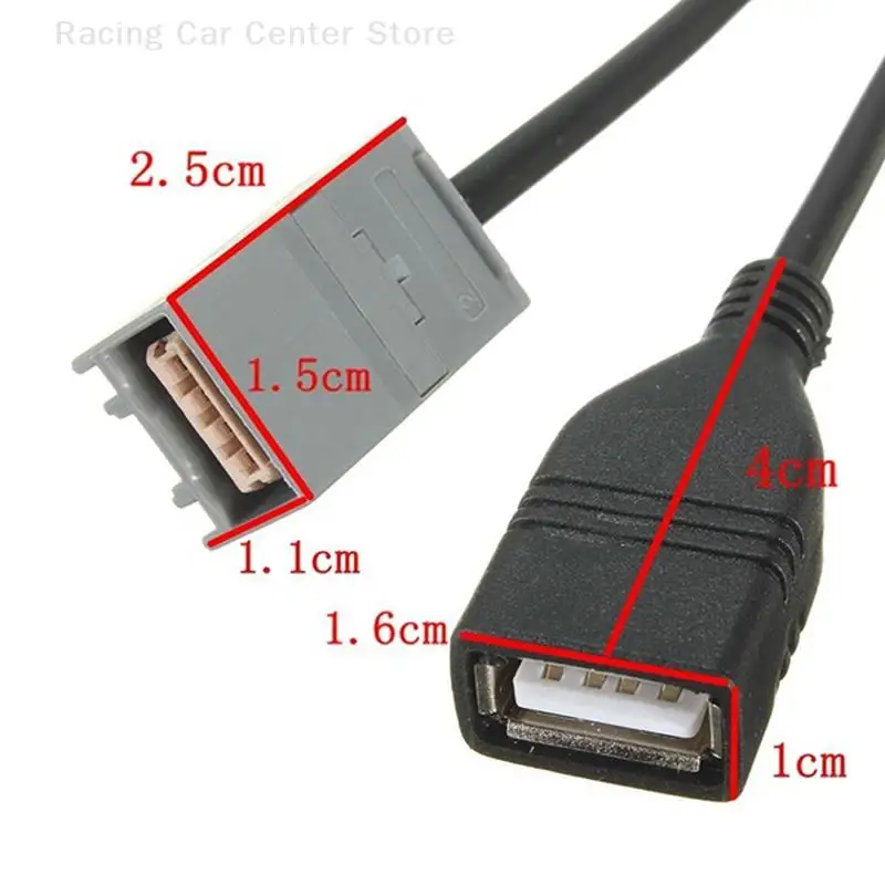 USB CABLE ADAPTER AUX 2008 Onwards For CIVIC JAZZ/CR-V ACCORD/CR-Z 09-13 MP3