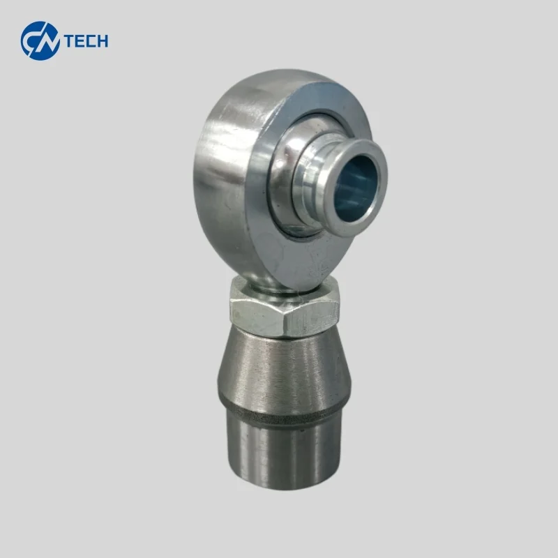 طقم وصلة نهاية قضيب M12 بحجم متري، نهاية قضيب + بنغ قابل للحام + فاصل غير محاذاة + صامولة مربى، يناسب جميع موديلات السيارات #3