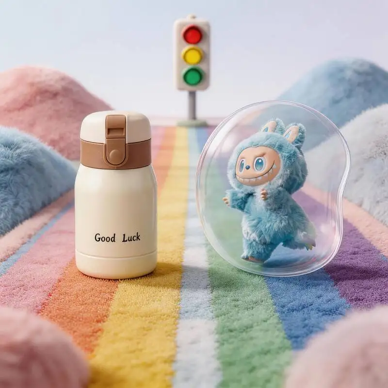 

Термос-фляга POP MART THE MONSTERS Forward High Energy Series LABUBU Doll с вакуумной изоляцией, рекомендуемая, с хорошей теплоизоляцией