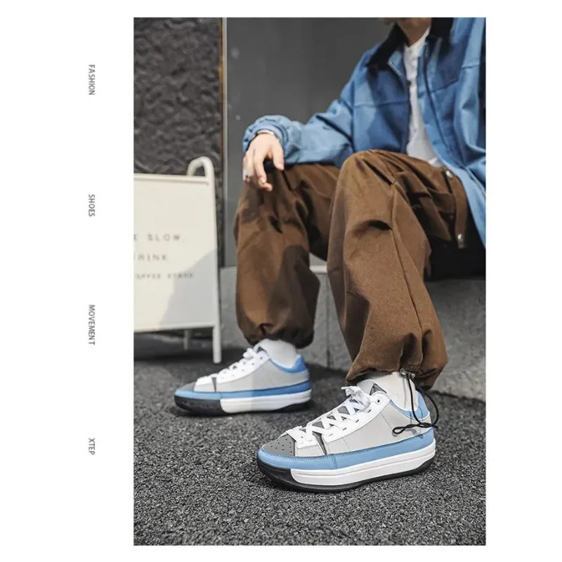 

Новинка 2025 года, хит продаж, оригинальные модные вулканизированные повседневные прогулочные туфли с низким берцем и круглым носком на шнуровке, мужская парусиновая обувь