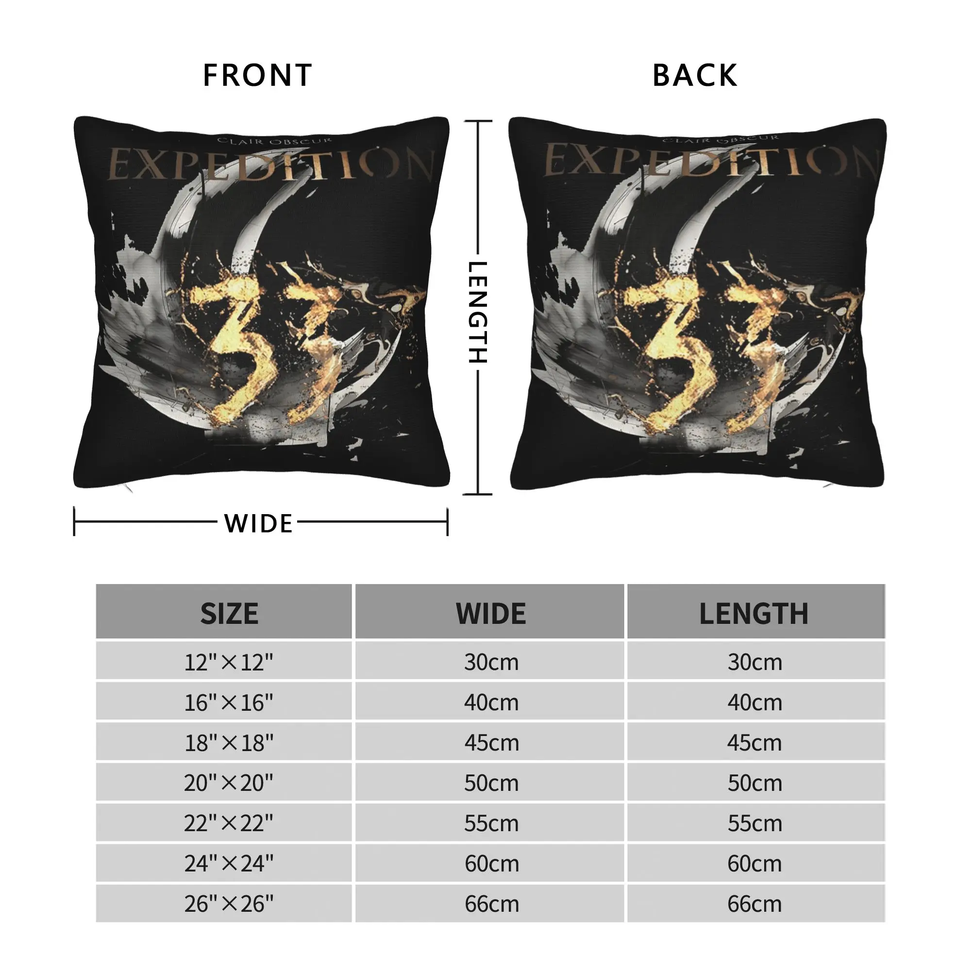 إكسبيديشن 33 كيس وسادة لعبة 2025 غطاء وسادة عتيق أغطية وسائد ناعمة لحفلات الزفاف ديكور المنزل #3