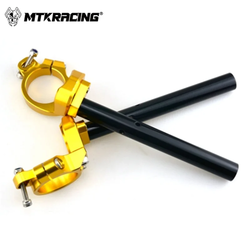 MTKRACING For YAMAHA YZF-R3 YZF-R25 2018-2024 Motorcycle Adjustable Clip On Fork Separate Handle Bar