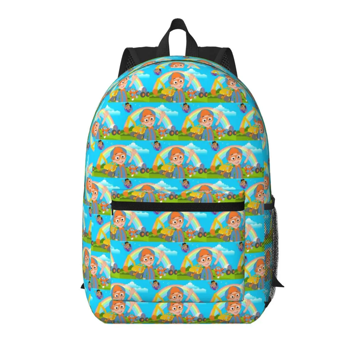 Mochila escolar Meekah And Blippi para estudiantes, mochila de viaje para senderismo, mochila para niños y niñas, bolsos de hombro