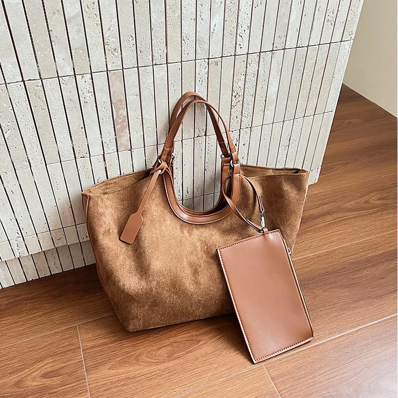 프리미엄 레트로 버킷 백 세련된 유럽 아메리칸 토트 백 세련된 심플 숄더백 고품질 베스트 셀러 캐주얼 가방