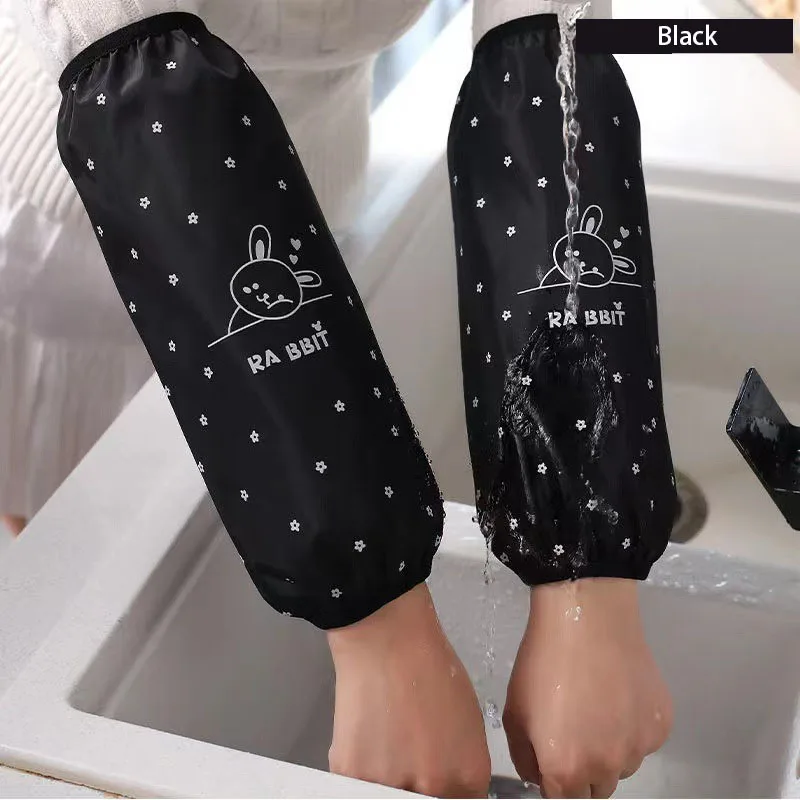 Waterproof sleeves for women home use kitchen grease hand sleeves home labor sleeves anti-dirty sleeves