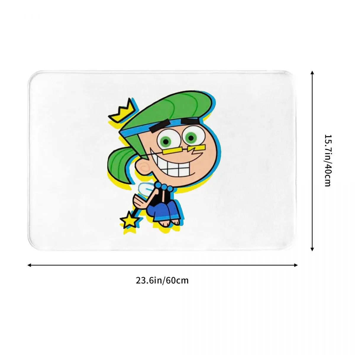 Fairly Oddparents Cosmo Doormat Water oil proof Carpet Rug Kitchen Entrance Home Floor Mat for Bathroom Footpad Mats