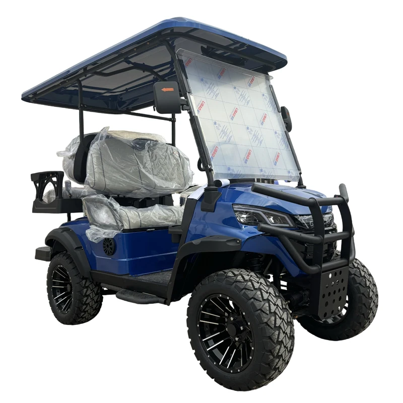 High Quality4000W 5000W Brand New2 4 6 8  Seater Offroad Golf Cart 48V/72V Cheap Electric Golf Cart