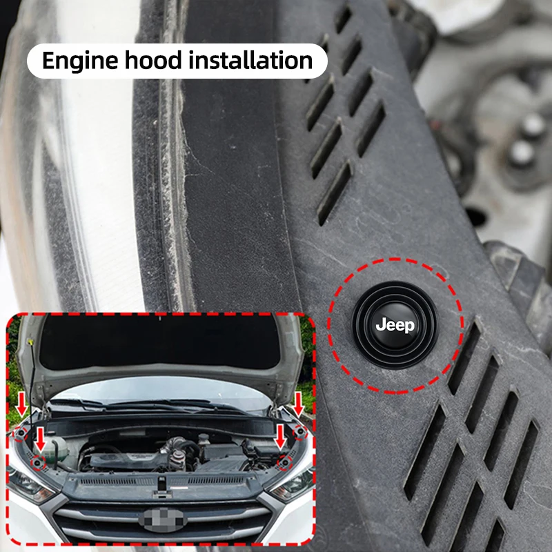 باب السيارة للصدمات سيليكون طوقا عازلة الوسادة اكسسوارات ل جيب جراند شيروكي رانجلر JK المصارع البوصلة رينيجيد باتريو