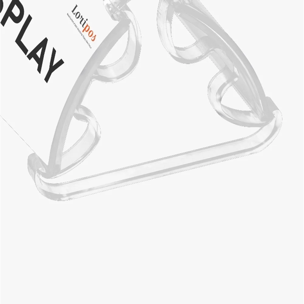 2pcs Ps Business Desktop Name Table Card Plastic Transparent Restaurant Label Holder