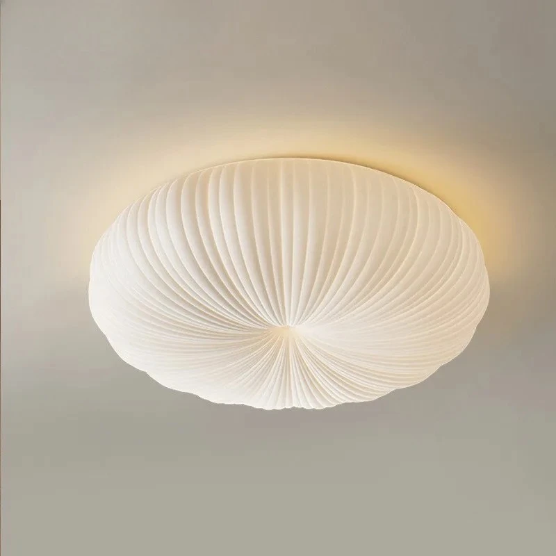 Creative Modern Minimalist Cream Style Pumpkin Acrylic LEDCeiling Pendant Light Bedroom Dining Study