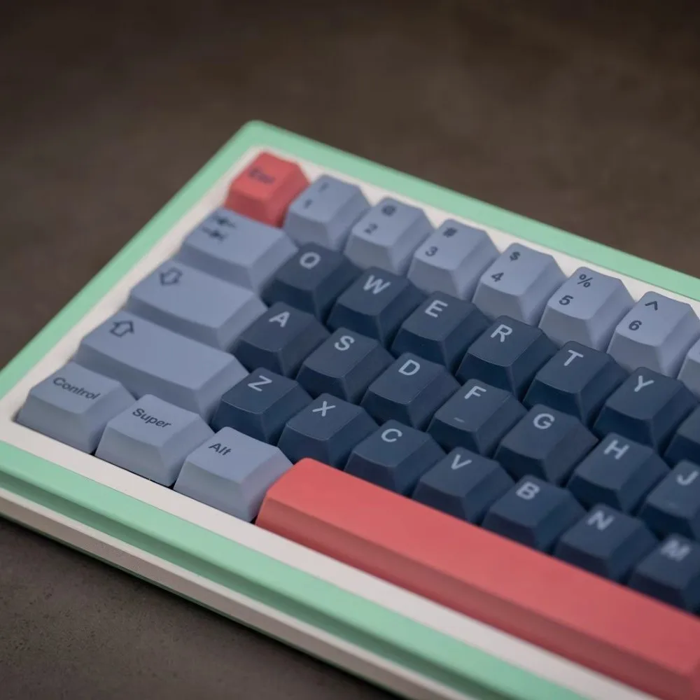 1 Set the Zodiac Sagittarius Monet Keycaps PBT Dye Subbed Key Caps Cherry Profile Lightproof Keycap For MX Switch Keyboard