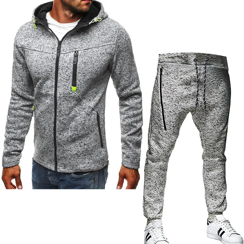 

Nice men's sets hoodies + pants two pieces sets casual tracksuit basketball sweatershirt print suits sportwear fitness