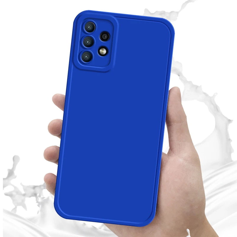 Square Frame Protection Silicone Case On For Samsung Galaxy M53 M33 M62 M52 M42 M32 M22 M12 M23 4G 5G Soft funda Cover