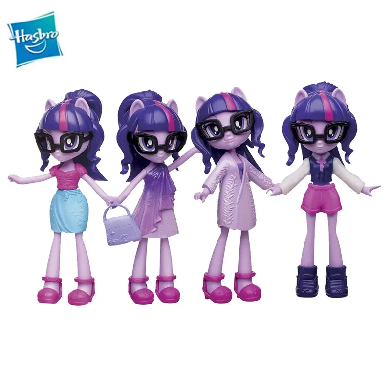 Новинка от Hasbro's My Little Pony, модная нарядная игрушка для девочек-друзей, фиолетового цвета