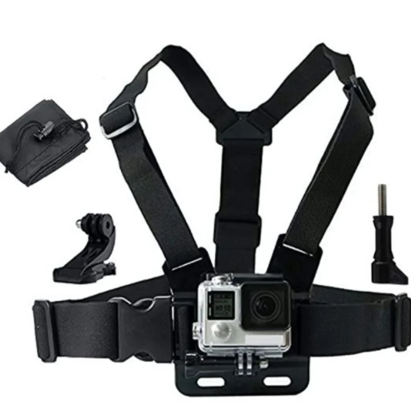 Chest Strap Suporte do telefone móvel para o iPhone 13 Belt Harness Strap Mount para Gopro Hero 10 9 8 7 Insta360 Dji Action Camera